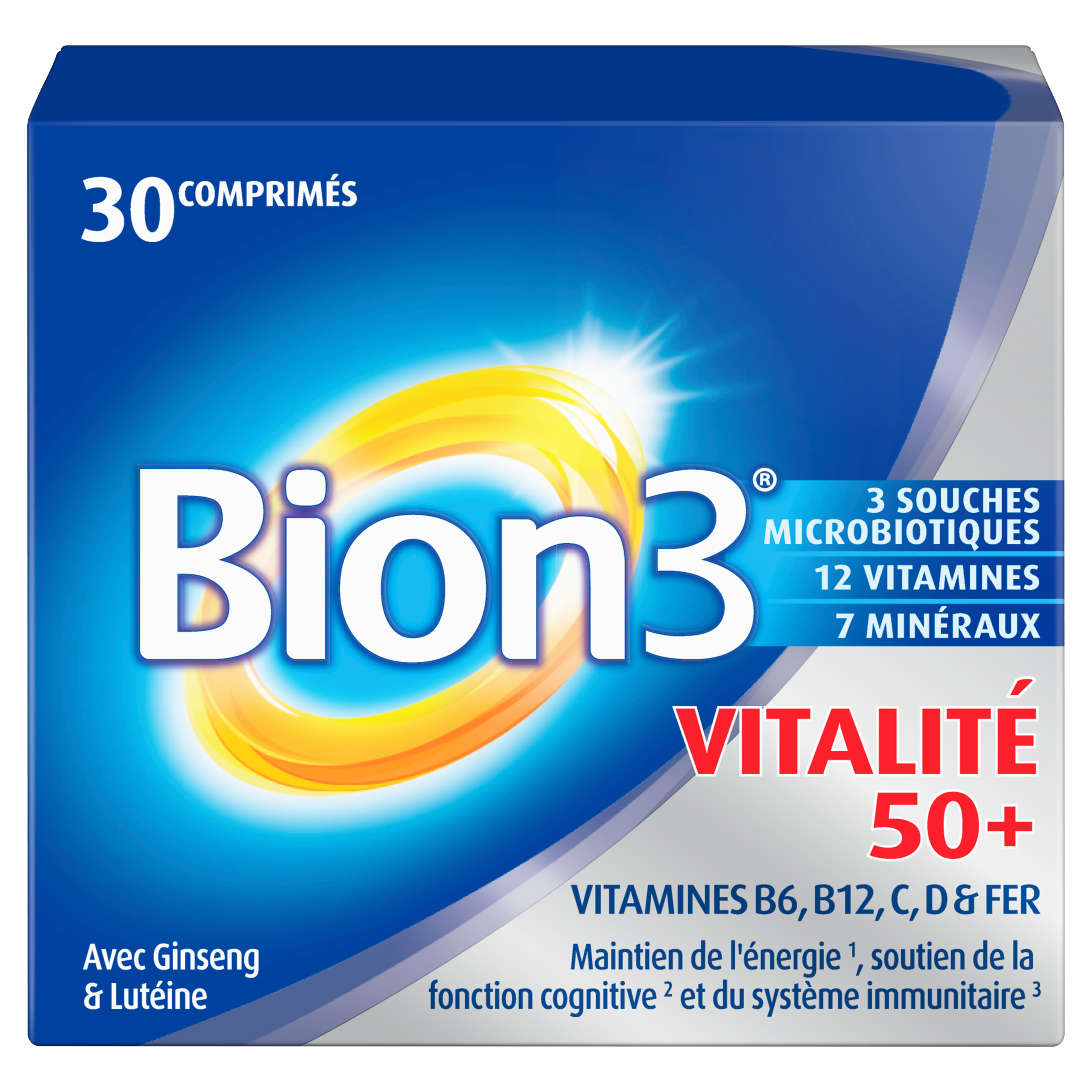 image Bion3 Vitalité Boîte de 30 comprimés